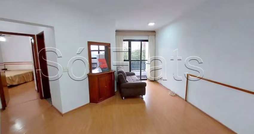 Flat palais royal 45m² 1 dormitório 1 vaga para locação na móoca.