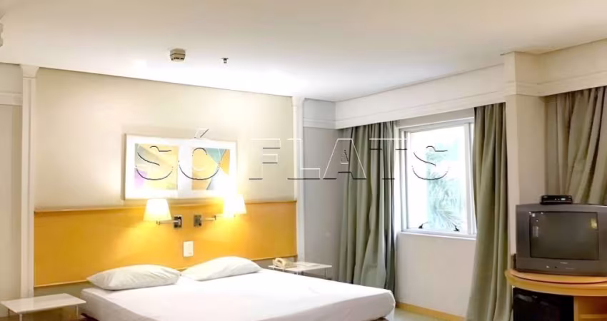 Apartamento à venda mobiliado com excelente localização na Vila Olimpia.