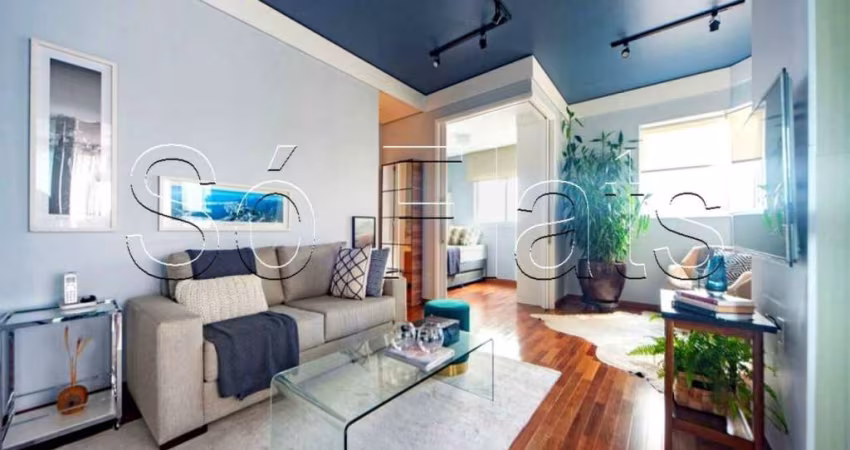Apartamento alto padrão com serviços, 02 dormitórios próximo ao Shopping JK Iguatemi