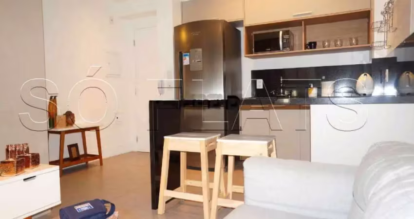 Studio no Itaim, residencial de alto padrão a poucos metros do Pq do Ibirapuera