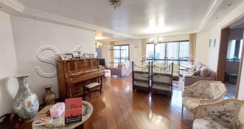 Apartamento no residencial mansal real 254m² 4 suites 4 vagas 1 por andar no brooklin.