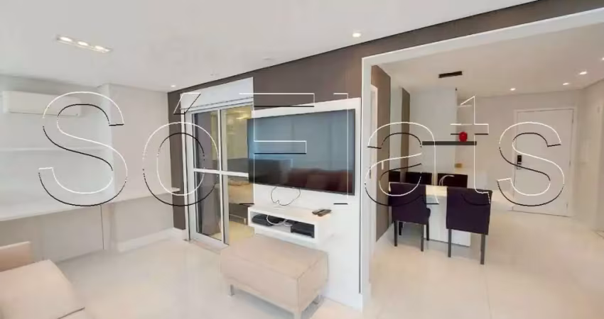 Residencial horizonte jk disponível para locação com 56m², 1 dormitório e 1 vaga de garagem