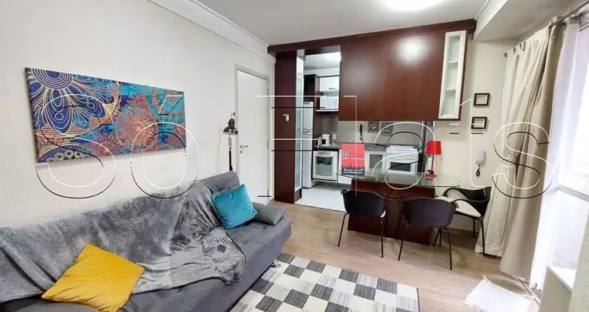 Residencial helbor home flex 39m² 1 dormitório 1 vaga para locação em moema.
