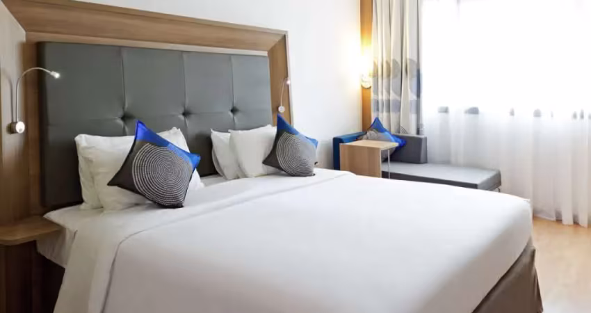 Flat novotel salvador hangar aeroporto disponível para venda com 26m² e 1 vaga.