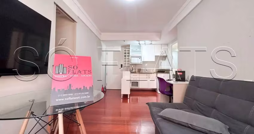 Flat mercure guarulhos disponível para venda com 45m², 2 dormitórios e 1 vaga de garagem