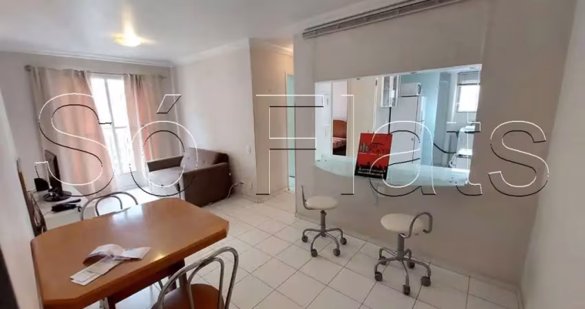 Flat roma palace disponível para venda com 49m² e 01 vaga de garagem