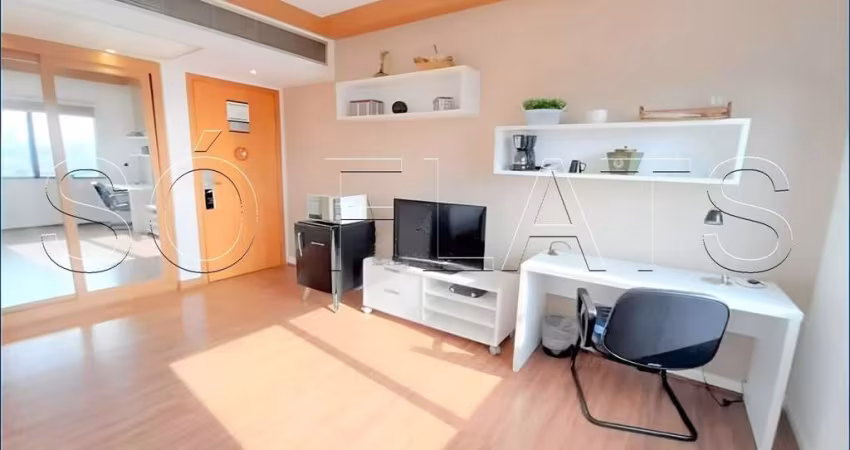 Flat no Tryp Tatuapé com 28m², 1 dormitório e 1 vaga de garagem disponível para locação no Tatuapé.