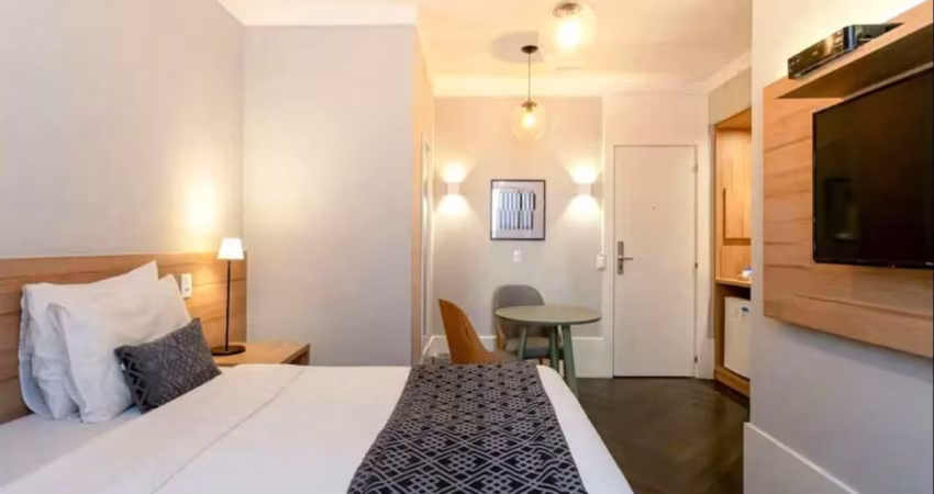 Flat La Residence Paulista disponível para venda com 24m² e 01 vaga de garagem