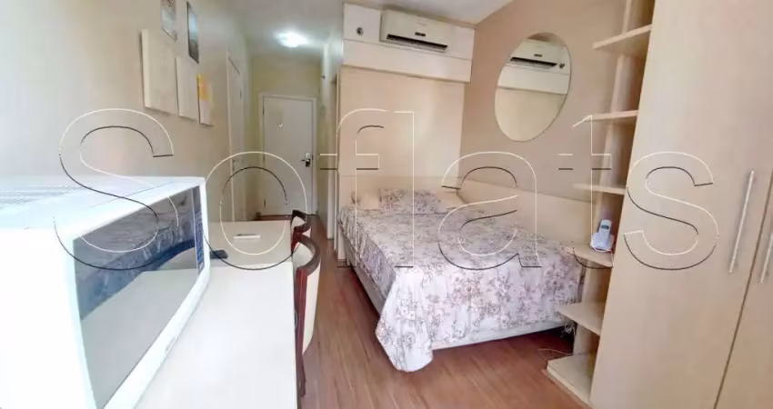 Studio em são caetano com 18m², 1 dormitório e 1 vaga disponível para locação.