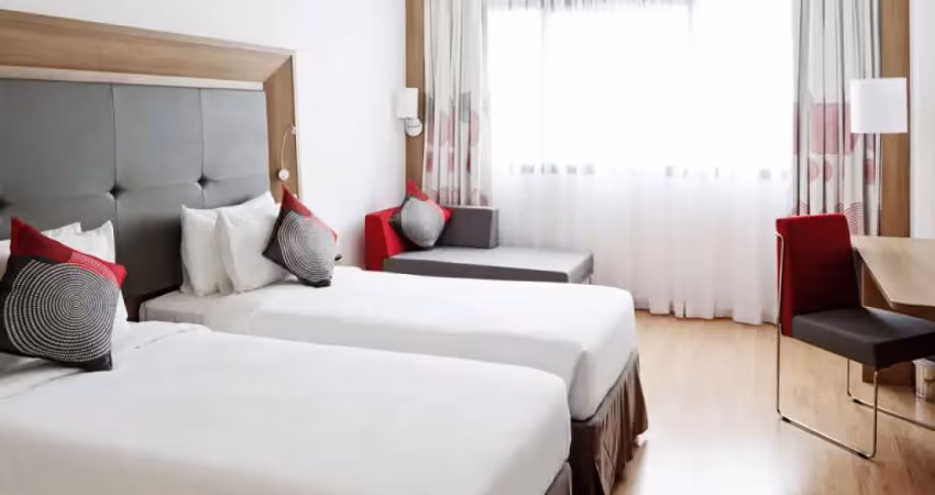 Flat novotel salvador hangar aeroporto disponível para venda com 26m² e 1 vaga.