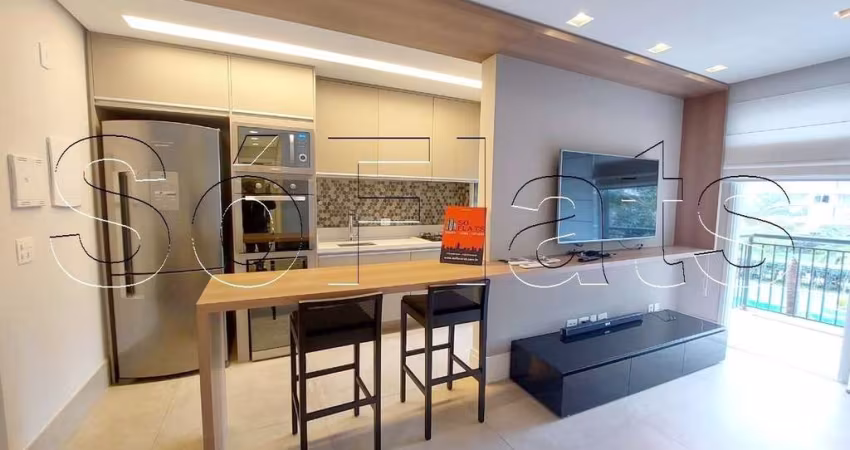 Flat Residencial Andaluz para locação contendo 61m² com 2 dormitórios.