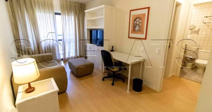 Flat grand mercure itaim disponível para venda com 35m², 01 dormitório e 01 vaga de garagem