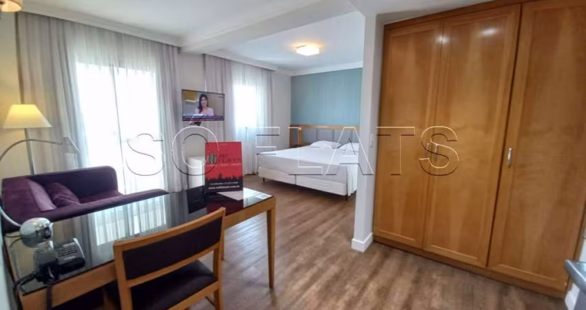 Apartamento Quality Suítes Oscar Freire disponível para locação com 32m² e 01 vaga de garagem