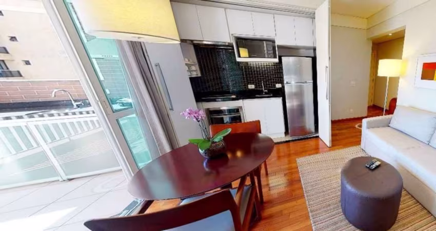 Flat Estanconfor Villa Olímpia disponível para venda com 44m² e 01 vaga de garagem