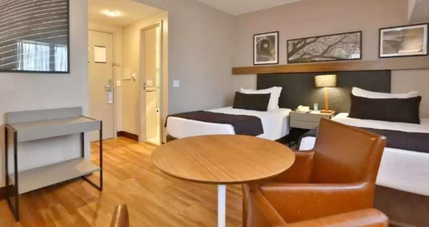 Flat Wyndham São Paulo Berrini disponível para venda com 29m² e 01 vaga de garagem