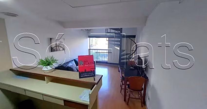 Apto no park lane com 42m², 1 dormitório e 1 vaga disponível para locação ao lado da av. paulista.