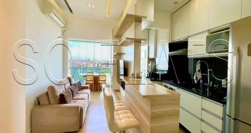 Residencial thera faria lima disponível para venda com 71m² e 01 vaga de garagem