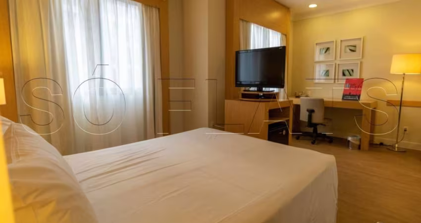 Flat Nobile Hotels Congonhas 29m² 1 dormitório 1 vaga para locação no Campo Belo.