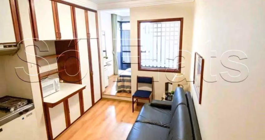 Flat Poeta Drummond disponível para venda com 28m², 01 dorm e 01 vaga de garagem