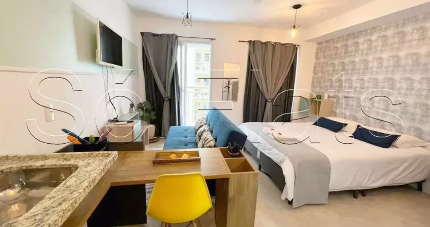 Residencial mobi one pinheiros para locação 1 dorm próximo ao metrô oscar freire