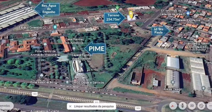 Terreno para venda em ibiporã, residencial girassóis