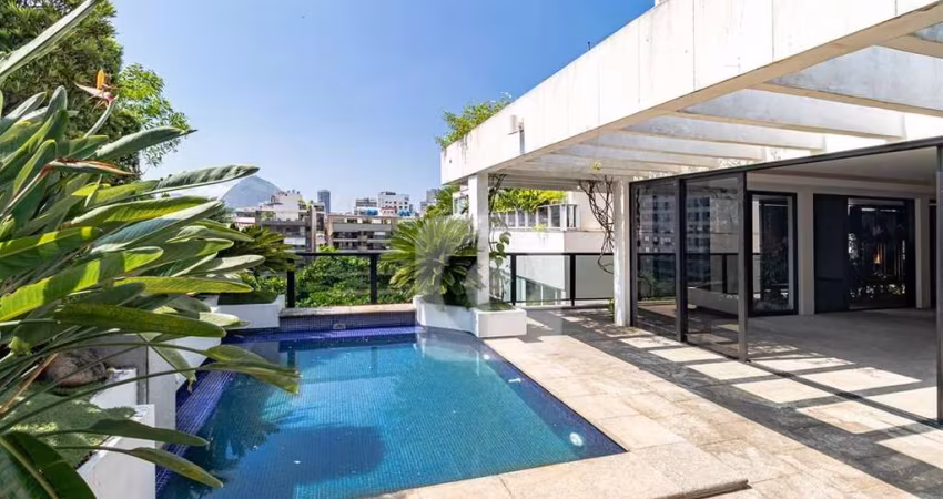 Cobertura duplex  Leblon  414 m², 3 quartos(3 suítes), 2 vagas