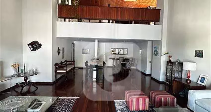 Cobertura Triplex com 450m2, 5 quartos, 2 vagas de garagem em São Conrado por R$ 4.450.000,00.