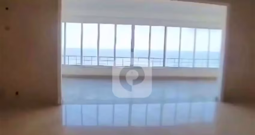 Apartamento na av atlântica, 500m², 5 quartos, 2 suítes, vista total mar .