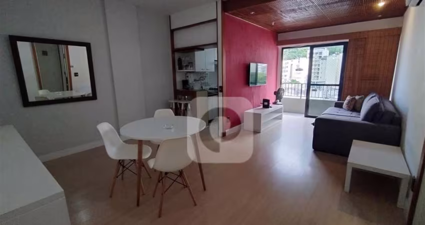 Flat 1 quarto com vaga em Copacabana