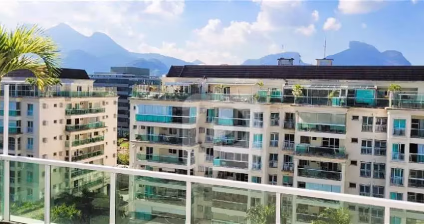 Extraordinário apartamento cobertura duplex na barra da tijuca