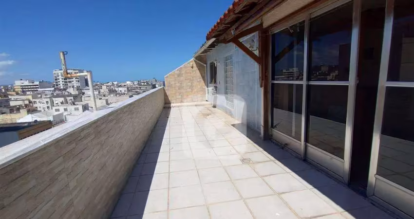 Vende em copacabana cobertura duplex posto 4, vaga, 160m