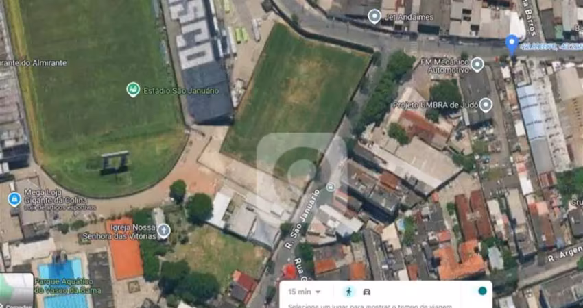 Grande terreno com área construída em são cristóvão / vasco da gama