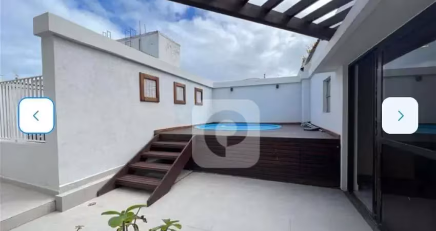 Cobertura ipanema, duplex com 254 m². 3 quartos e 2 vagas