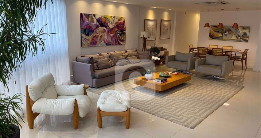 Jd Oceânico - Linda cobertura, 4 Suites, com vista Pedra da Gávea - 2ª quadra da praia