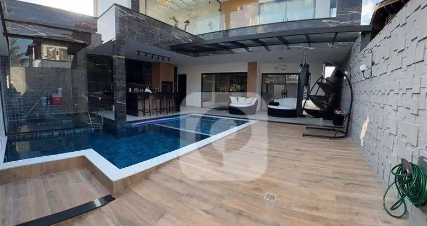 Recreio dos bandeirantes  casa duplex 4 suites  400 m2  mais  dependência  á venda .