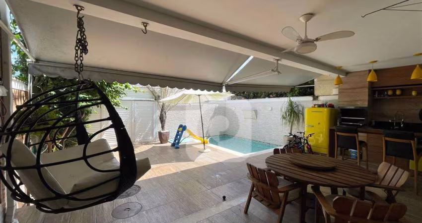 Casa 4 Quartos em condomínio e PLACAS DE ENERGIA SOLAR - Recreio dos Bandeirantes - Gleba A