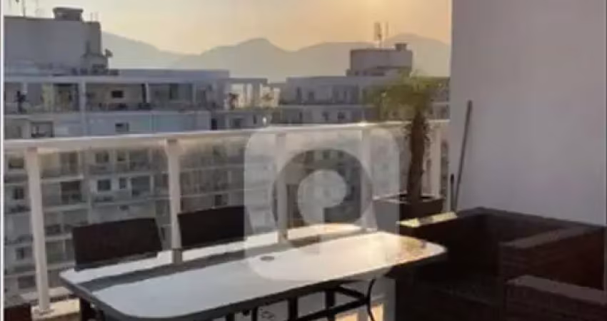 Cobertura duplex 212m² porteira fechada 4 quartos revertido para 3 suítes 3 vagas a venda