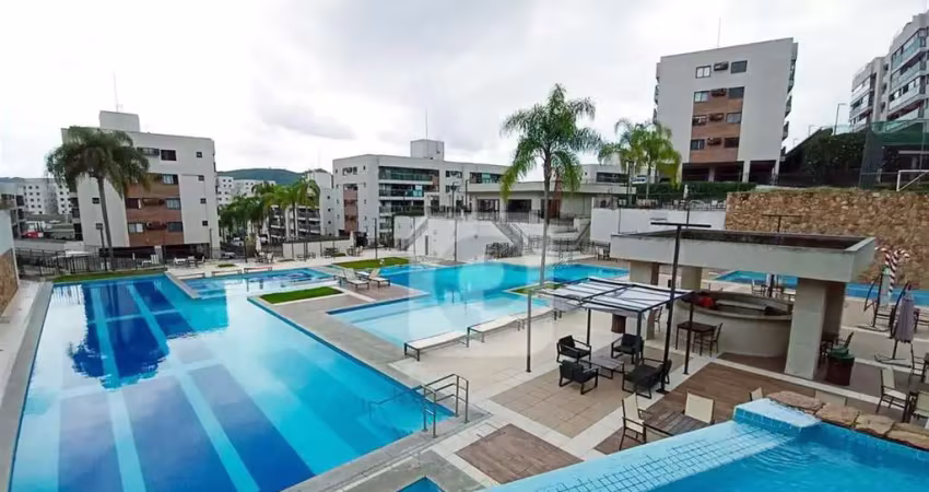 Apartamento condominio contemporâneo 126,40m2  2 quartos - campo grande