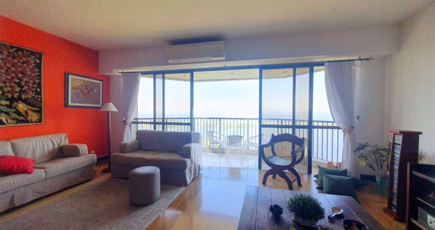 Apartamento Vista Mar, com 133m2, 3 quartos  no Condomínio  Novo Leblon  Barra da Tijuca