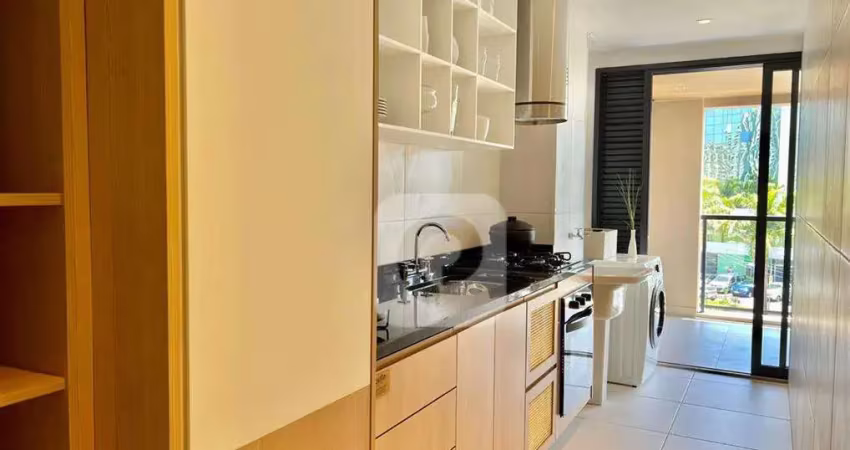 Partamento  2 quartos ( 01 suíte)   mobiliado  decorado condominio mudrá