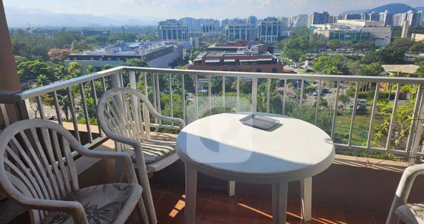 Apartamento no rosas 1 quarto com dependencia completa barra da tijuca