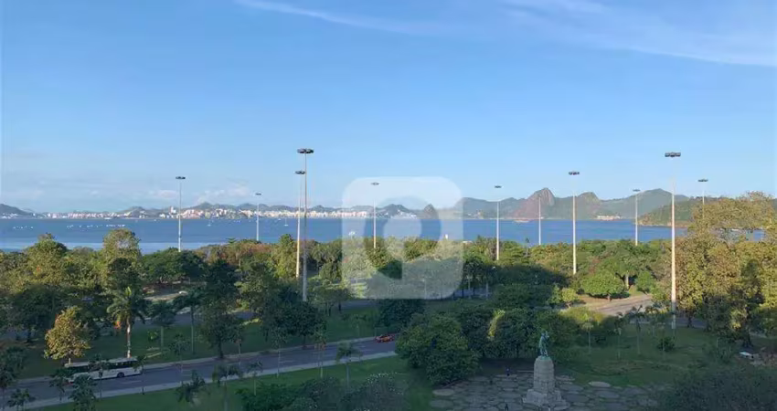 Flat com serviços, piscina, vaga, vista para o aterro do flamengo incrível!