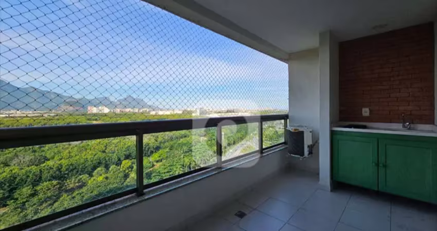 Apartamento 3 quartos com dependência - 110m2 - barra olímpica