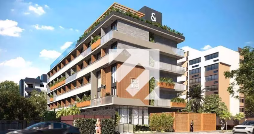 Studio com 1 dormitório à venda por r$ 536.785,00 - cabo branco - joão pessoa/pb