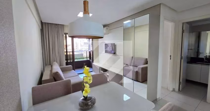 Apartamento com 2 dormitórios para alugar, 55 m² por r$ 4.605/mês - tambaú - joão pessoa/pb