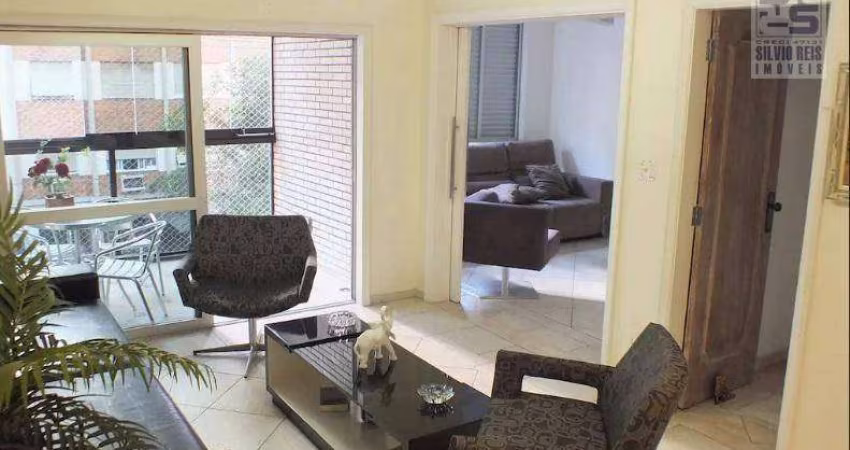Apartamento com 3 dormitórios à venda, 133 m² por R$ 1.060.000,00 - Aparecida - Santos/SP