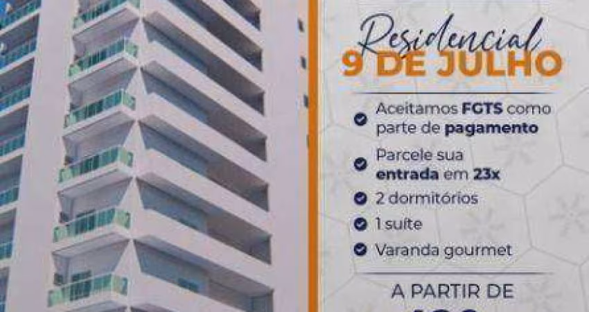 Apartamento com 2 dormitórios à venda, 55 m² por R$ 530.000,00 - Marapé - Santos/SP
