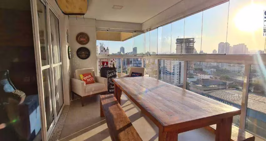 Apartamento com 3 dormitórios à venda, 111 m² por R$ 980.000,00 - Ponta da Praia - Santos/SP