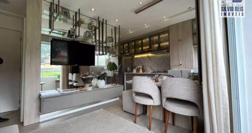 Apartamento com 2 dormitórios à venda, 42 m² por R$ 334.289,44 - Jabaquara - Santos/SP