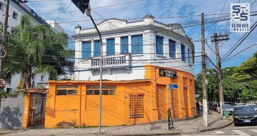 Casa com 2 dormitórios para alugar, 680 m² por r$ 24.500,00/mês - campo grande - santos/sp
